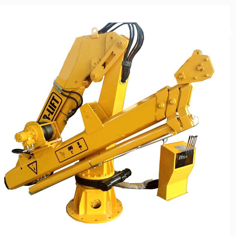 Katlanır Bomlu Vinç Mafsallı Bomlu Deniz Güvertesi Crane.jpg Folding Boom Crane Knuckle Boom Marine Deck Crane.jpg