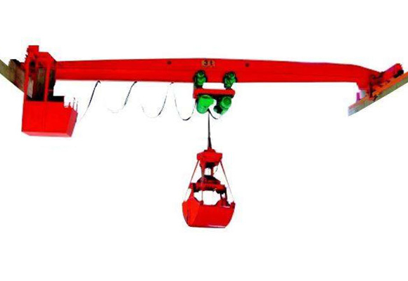 Kepçe ile Tek Kirişli Gezer Vinç